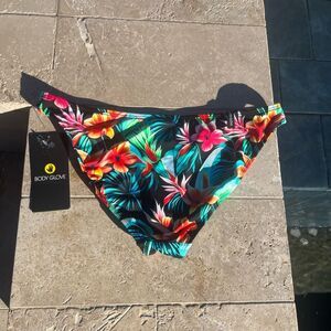 Body Glove Tropical Print Bikini Bottom